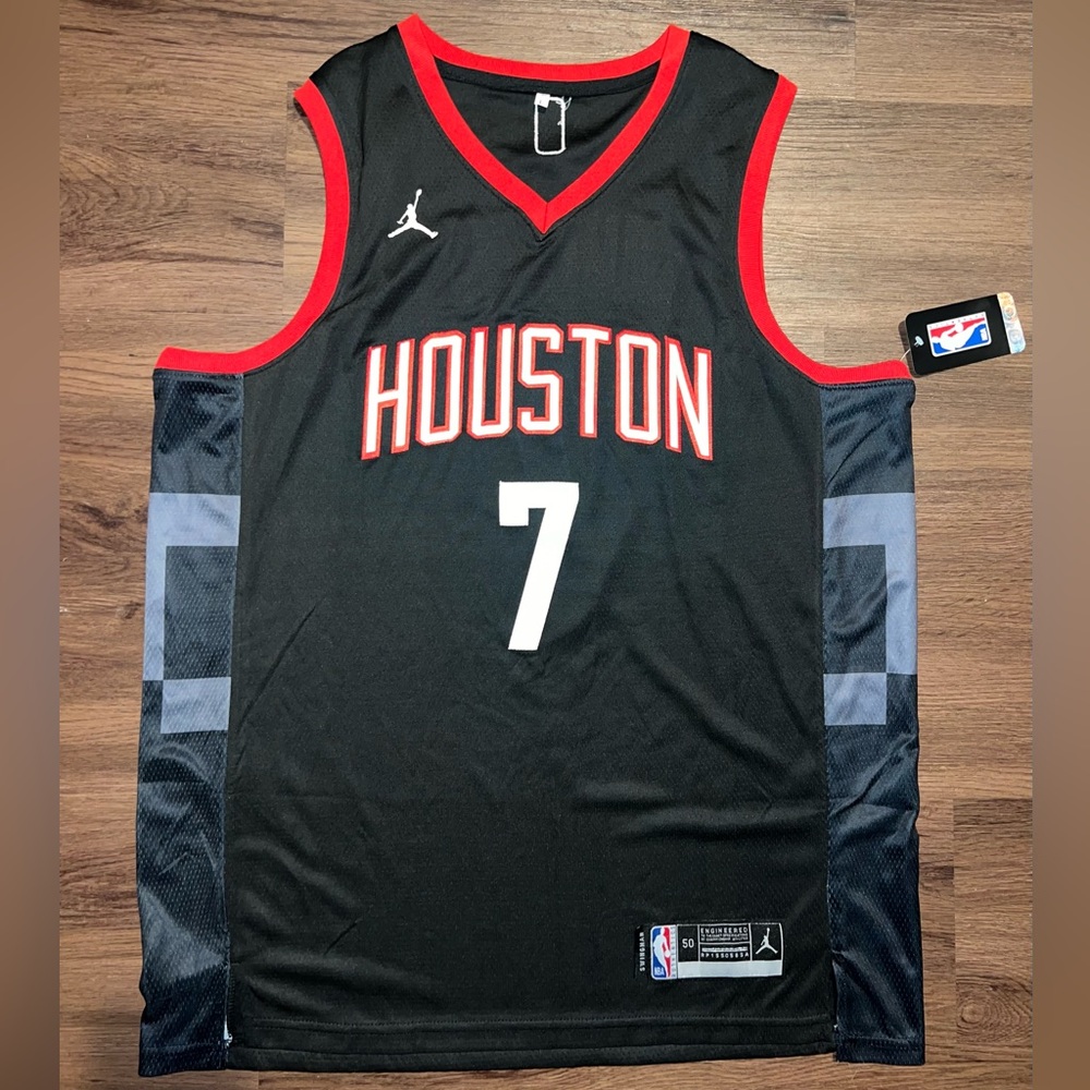 Nike Black Kevin Durant Houston Rockets Jersey NWT